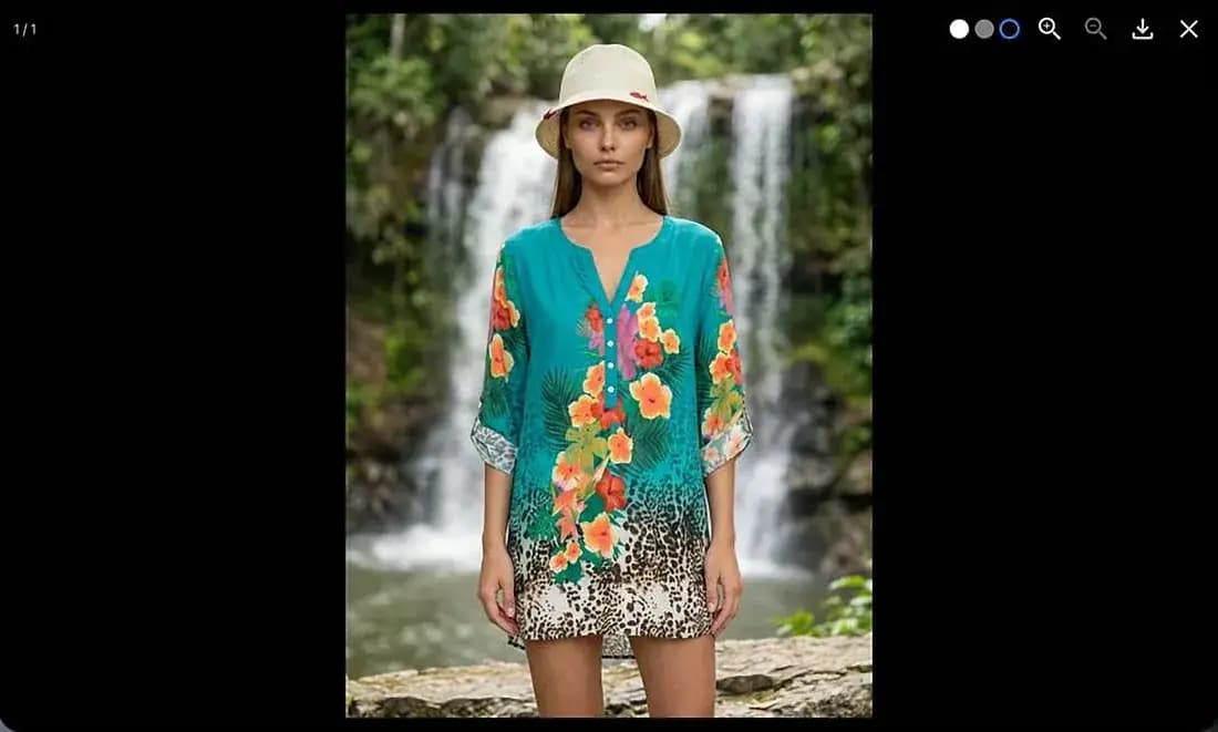 Try On result in the new Collections